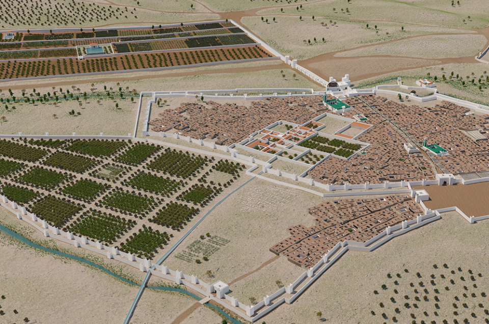 Reconstrucción virtual de Fez la Nueva (Marruecos): proceso de modelado 3D
